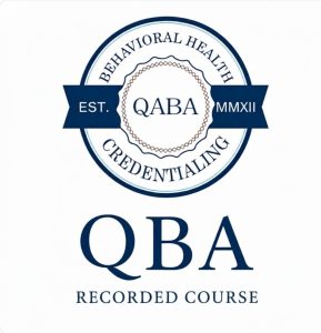 إعداد محلل سلوك مؤهل (®QBA). (Recorded Course)